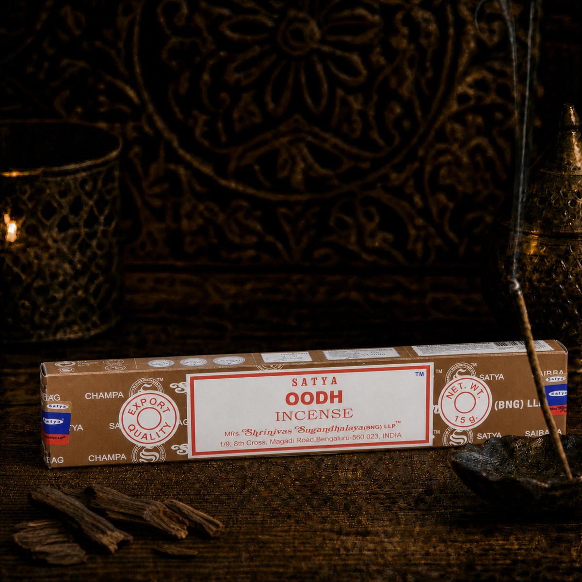 Satya Oodh Incense Sticks 16g package