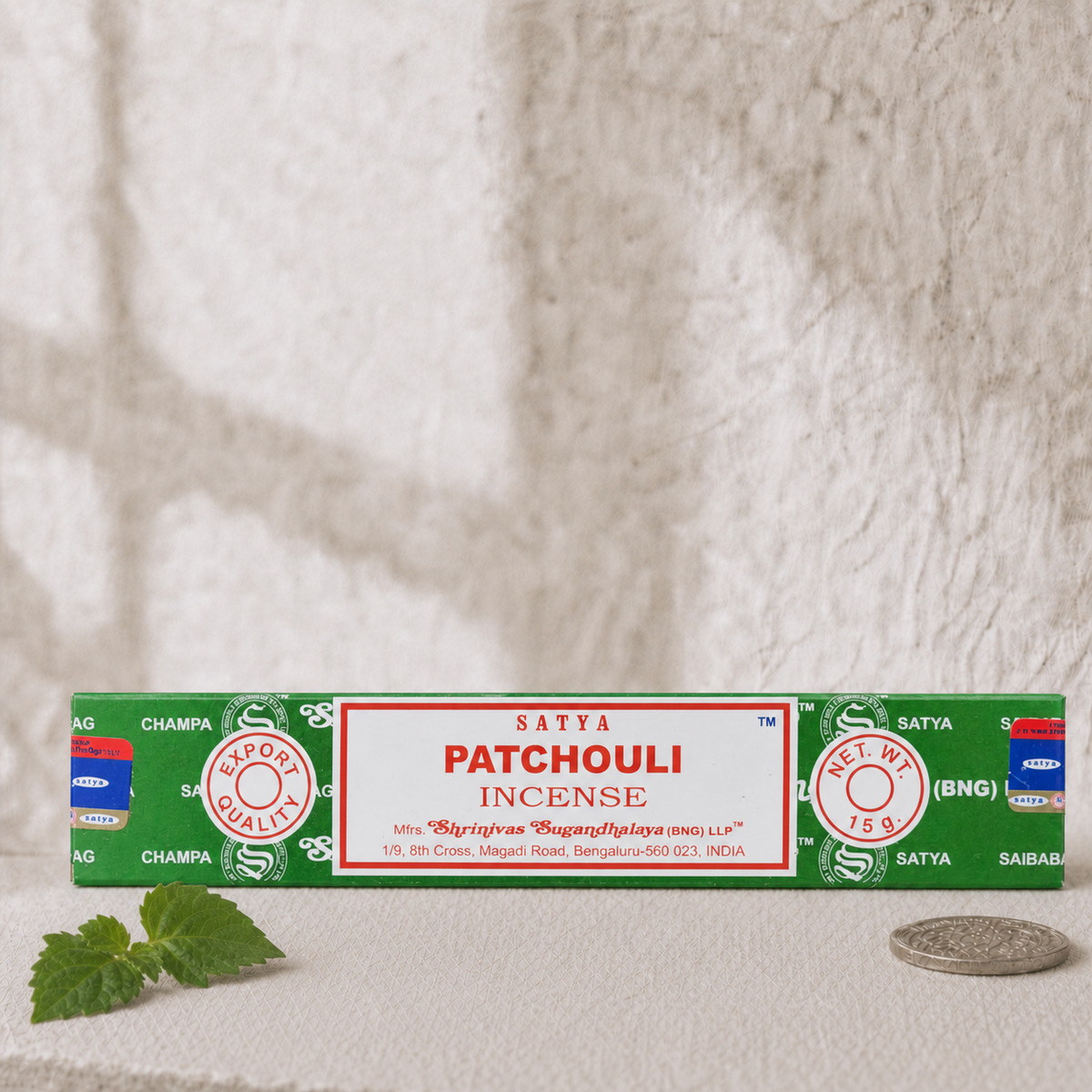 Satya Patchouli Incense Sticks – 16g