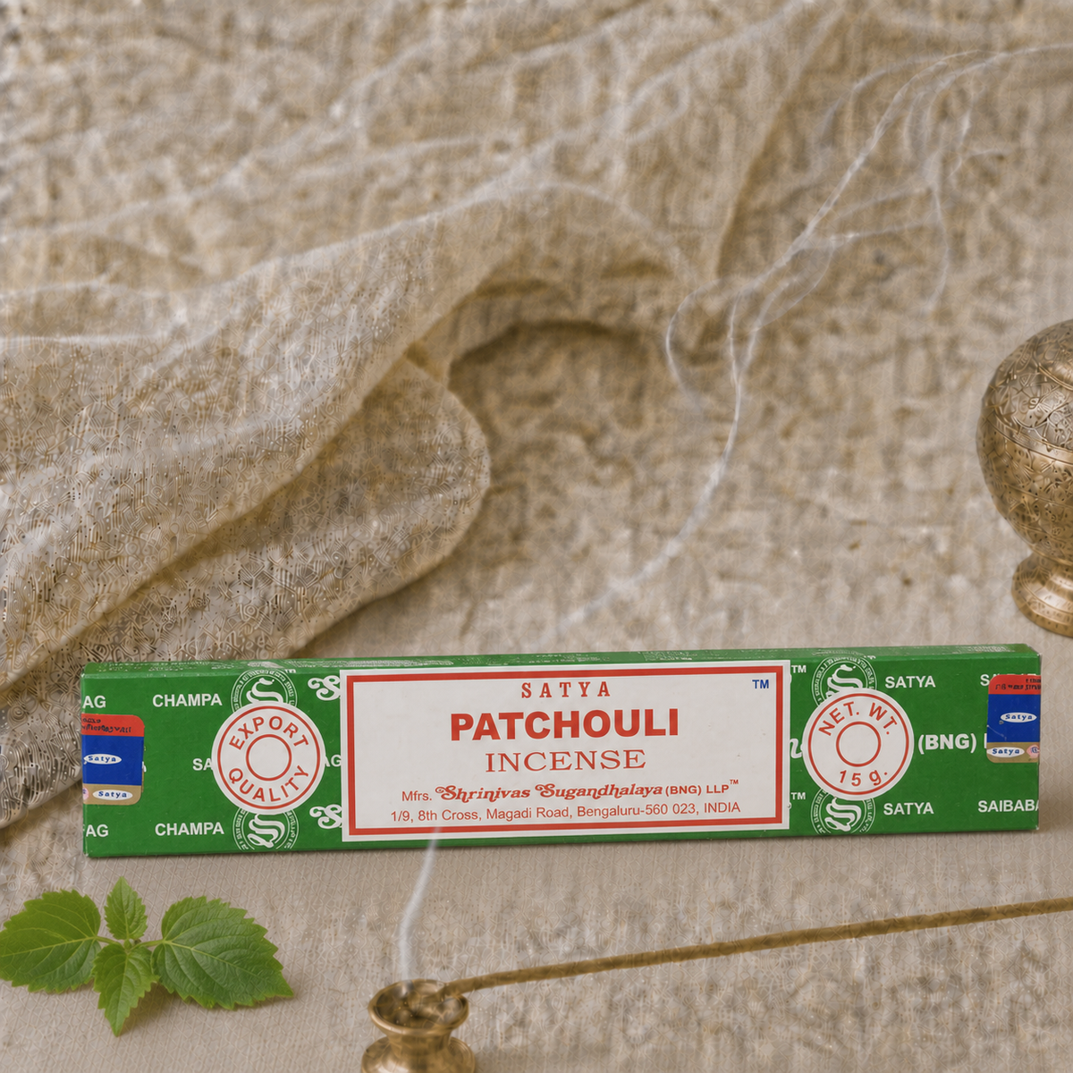 Satya Patchouli Incense Sticks – 16g