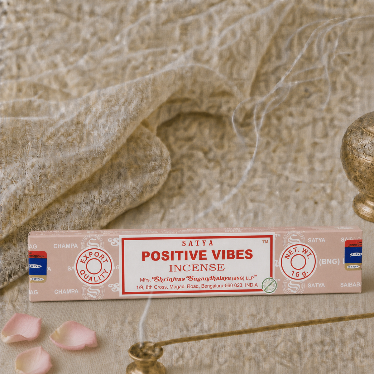 Satya Positive Vibes Incense Sticks – 16g