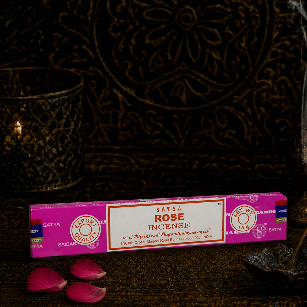 Satya Rose Incense Sticks 16g package