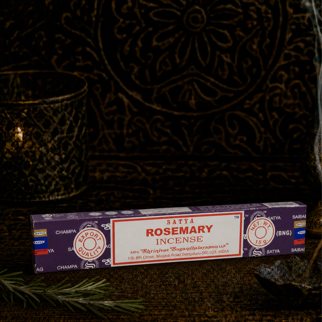 Satya Rosemary Incense Sticks 16g package