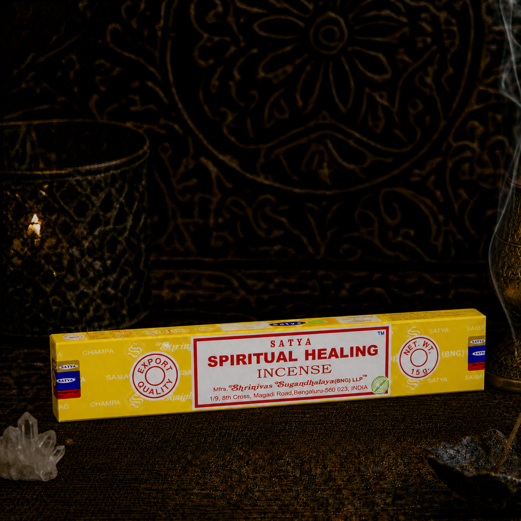 Satya Spiritual Healing Incense Sticks 16g package