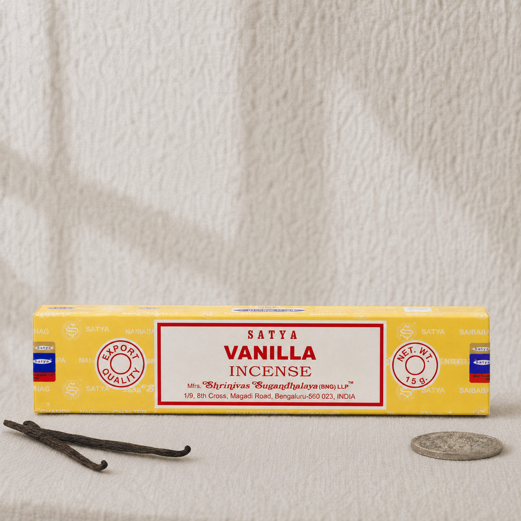 Satya Vanilla Incense Sticks – 16g