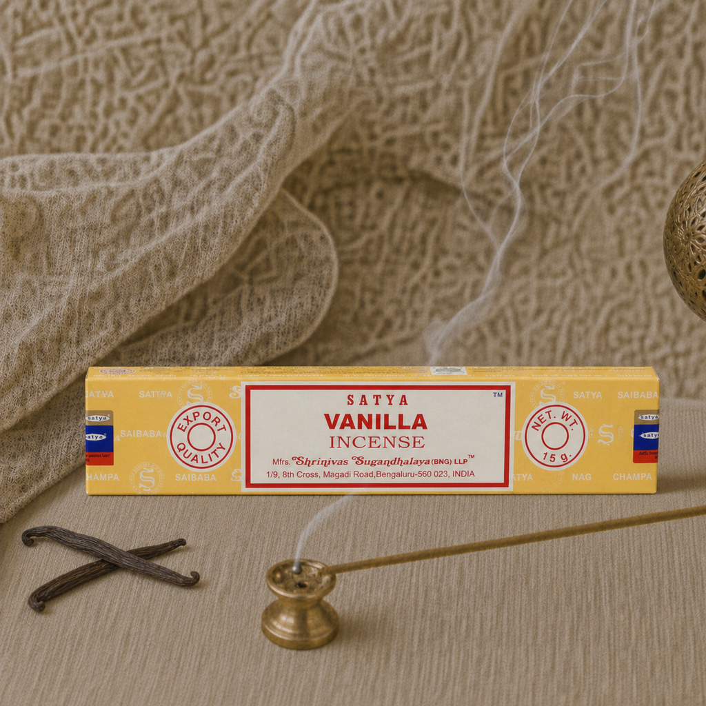 Satya Vanilla Incense Sticks – 16g