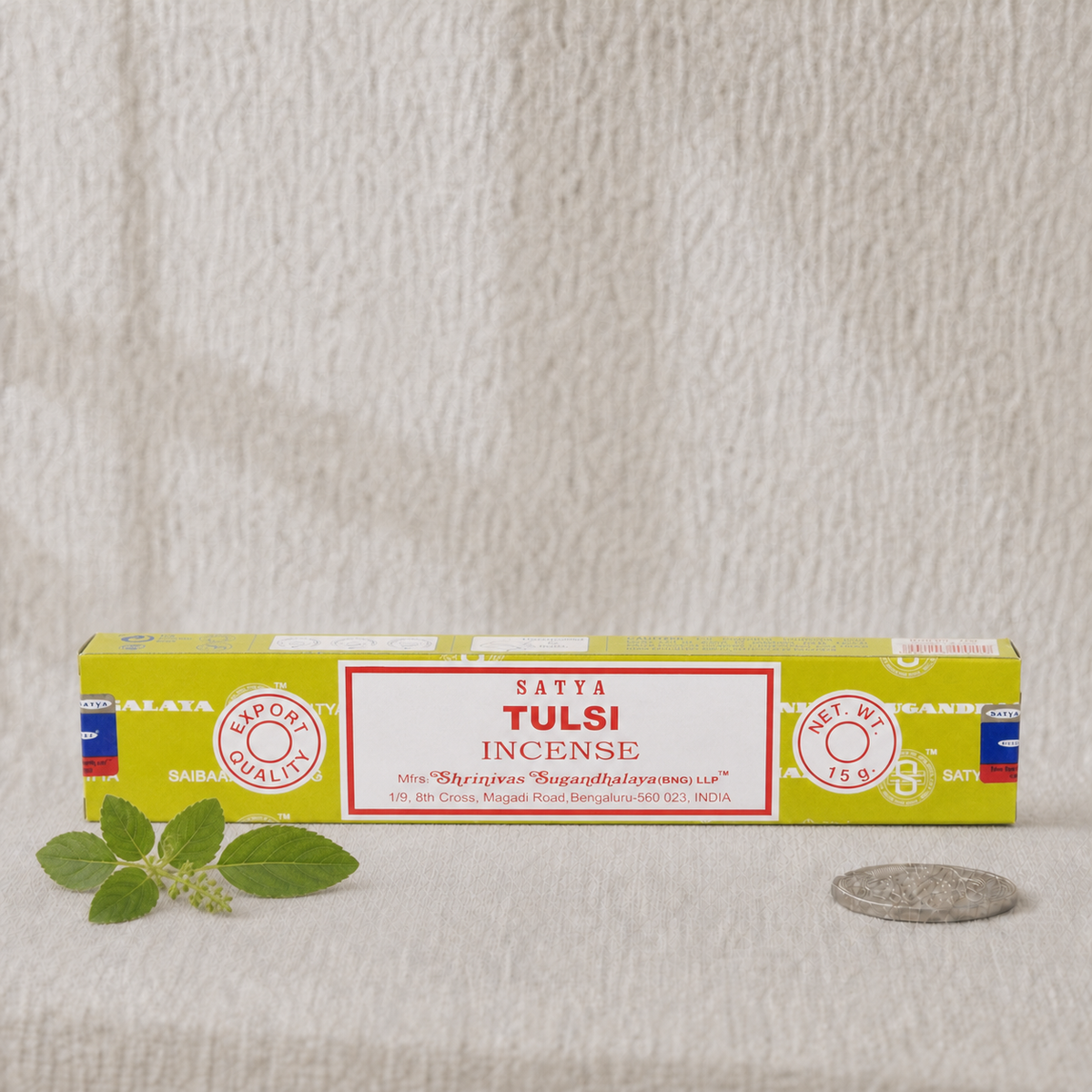 Satya Tulsi Incense Sticks – 16g