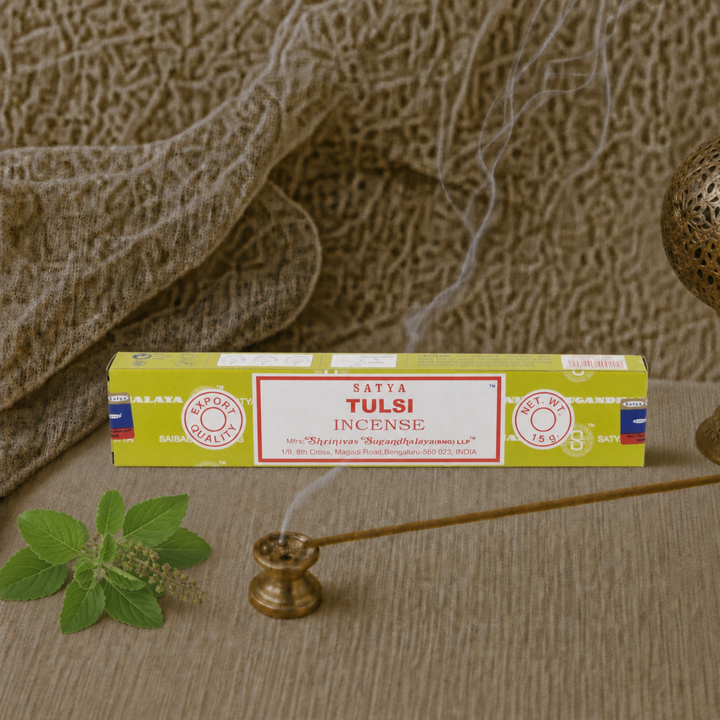 Satya Tulsi Incense Sticks – 16g