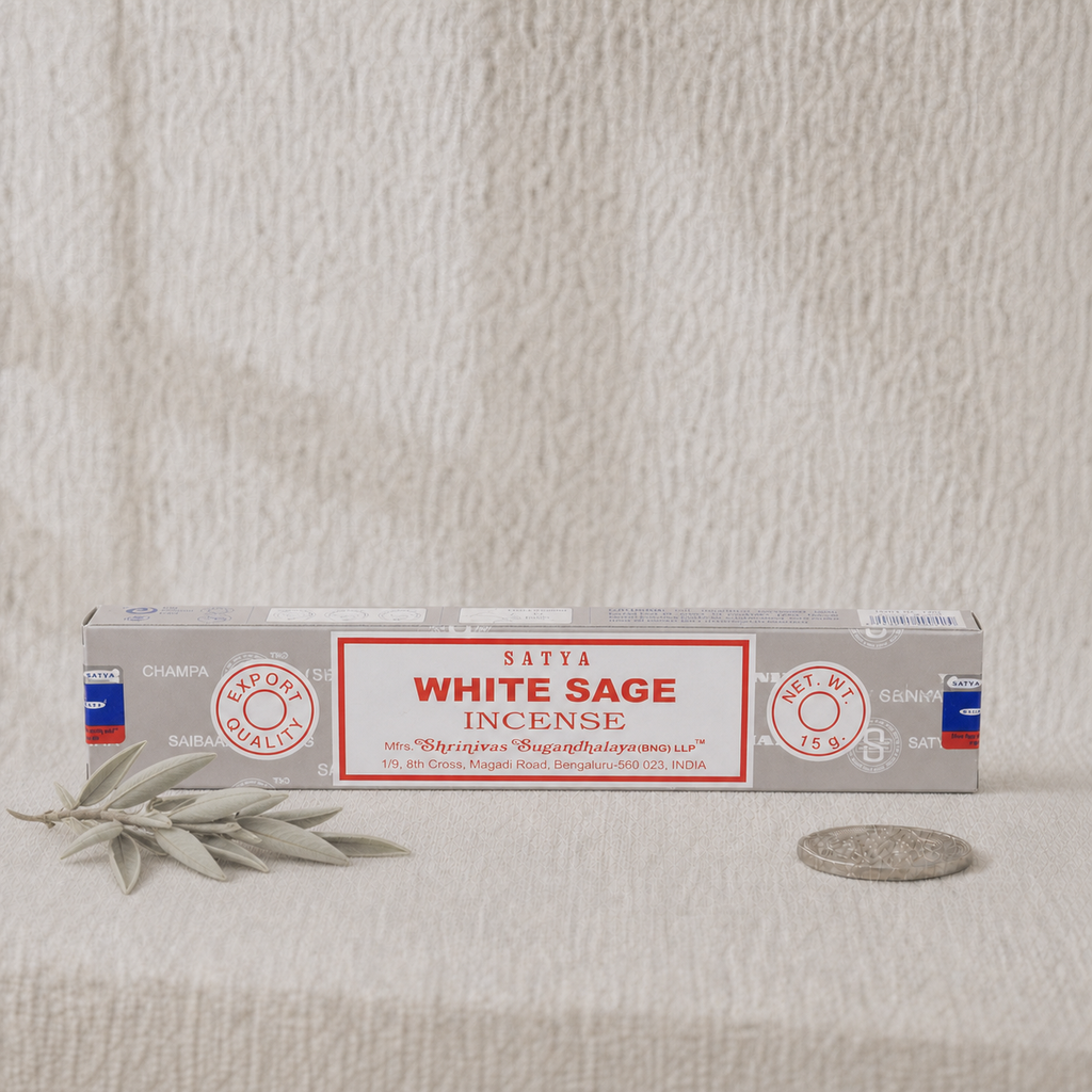 Satya White Sage Incense Sticks – 16g