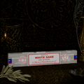 Satya White Sage Incense Sticks 16g package