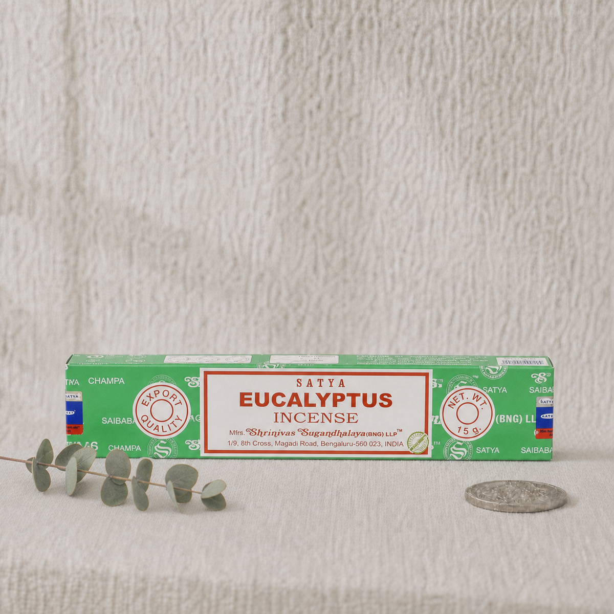 Satya Eucalyptus Incense Sticks – 16g