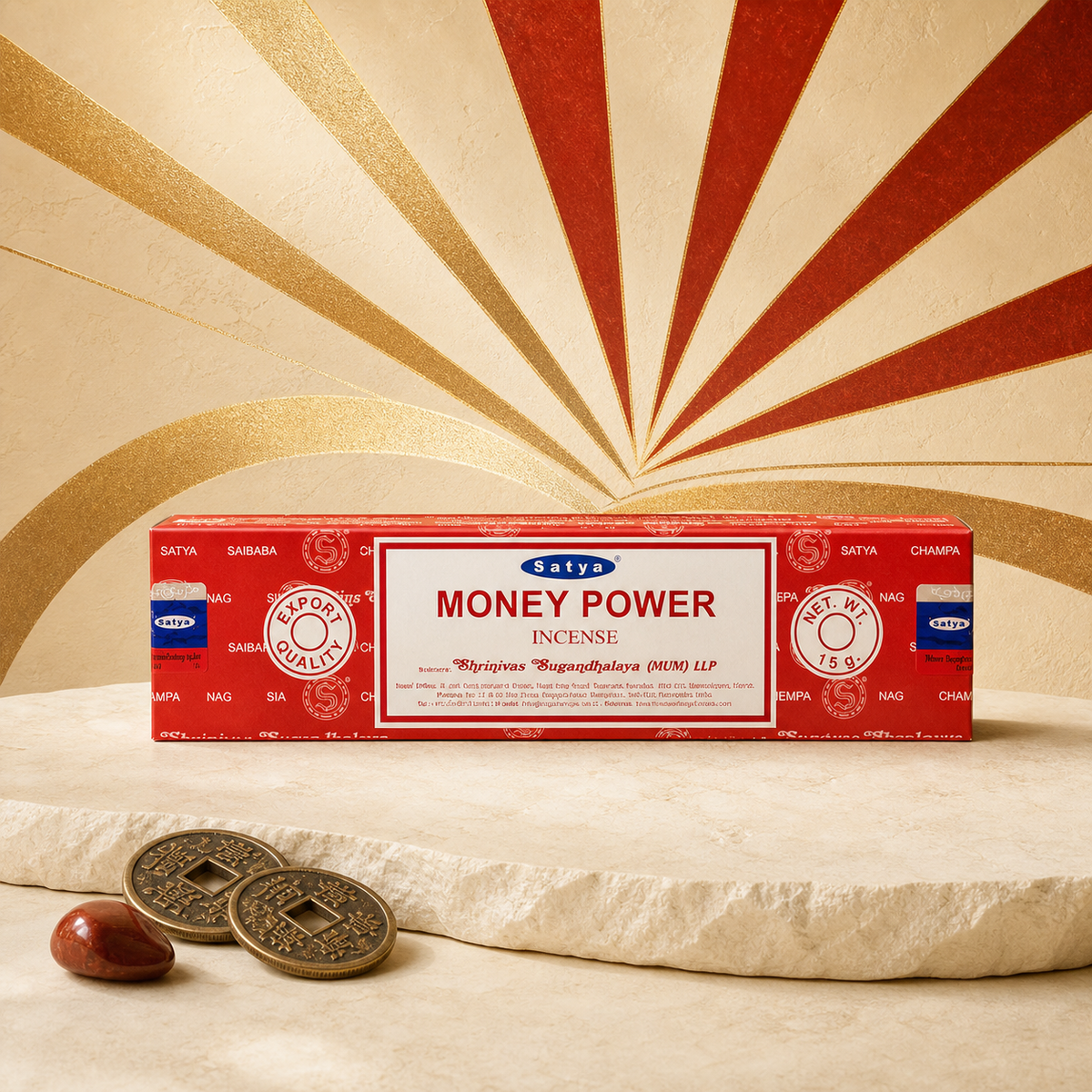 Satya Money Power Incense Sticks – 16g