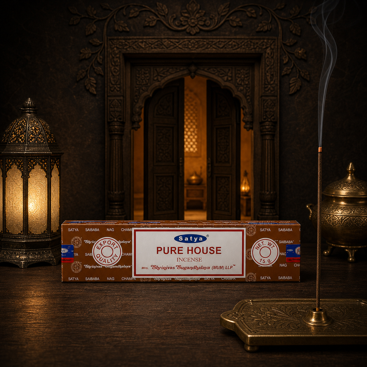 Satya Pure House Incense Sticks 16g package