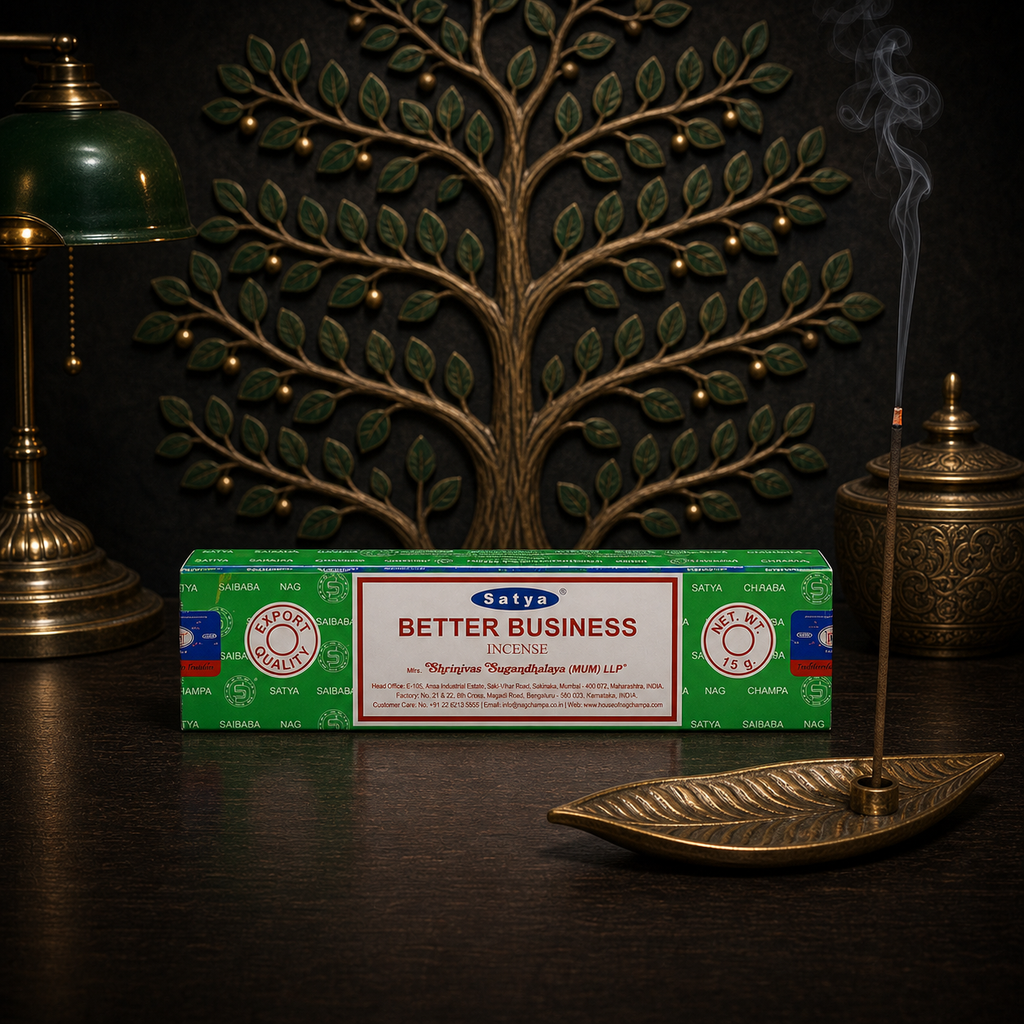 Satya Better Business Incense Sticks 16g package