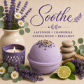Soothe handcrafted bath bomb from Magnolia Grove Gifts