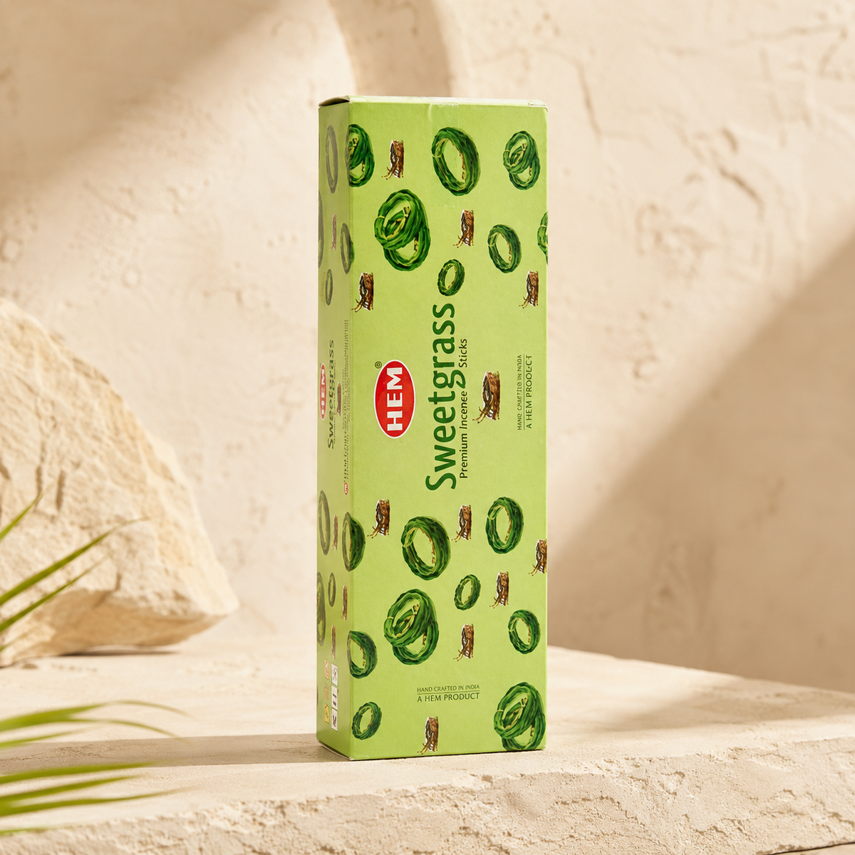 HEM Sweetgrass Incense Sticks – 20 Count