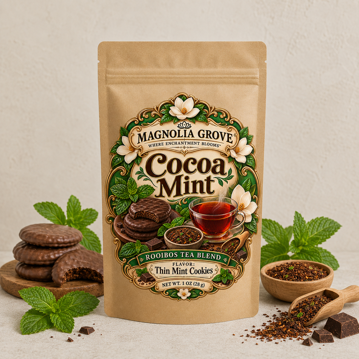 Cocoa Mint Tea