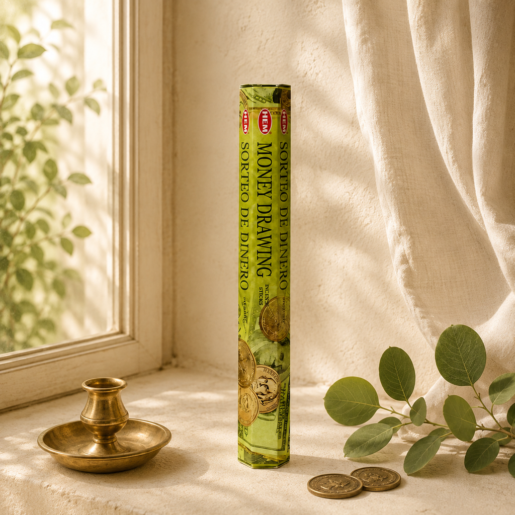 HEM Money Drawing Incense Sticks – 20 Count