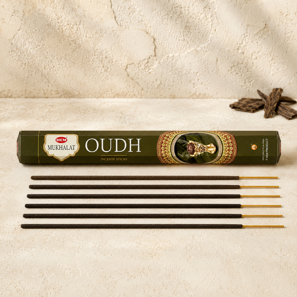 HEM Oudh Incense Sticks – 20 Count