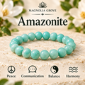 Amazonite stretch bracelet — Peace, Communication, Balance, Harmony