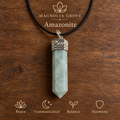 Magnolia Grove Amazonite pencil pendant main image
