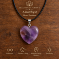Amethyst Heart Pendant — Main image