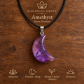 Amethyst Moon Pendant — Main image