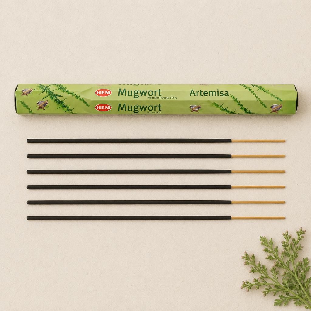 HEM Mugwort Incense Sticks – 20 Count