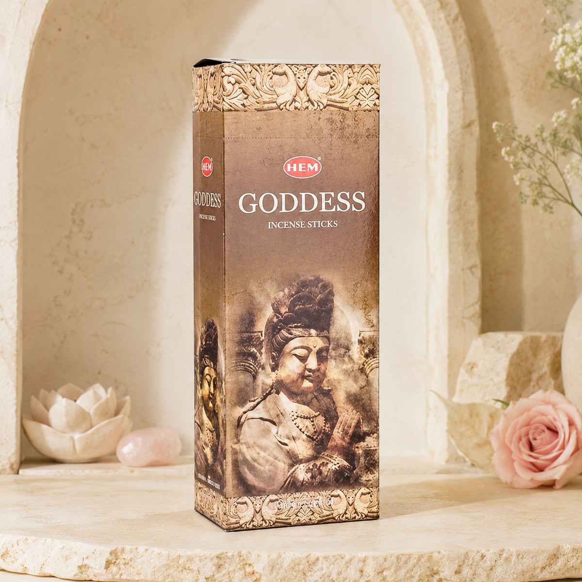 HEM Goddess Incense Sticks – 20 Count