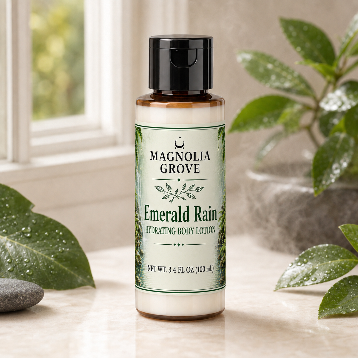 Cool Cucumber Garden Gift Pack — included lotion: Emerald Rain