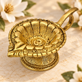 Lotus Om Incense and Oil Lamp Burner – 5 in