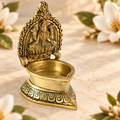 Goddess Lakshmi Cone and Oil Lamp Burner – 4.5 in