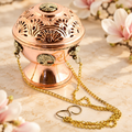 Tree of Life Tibetan Copper Hanging Censer – 5.5 in