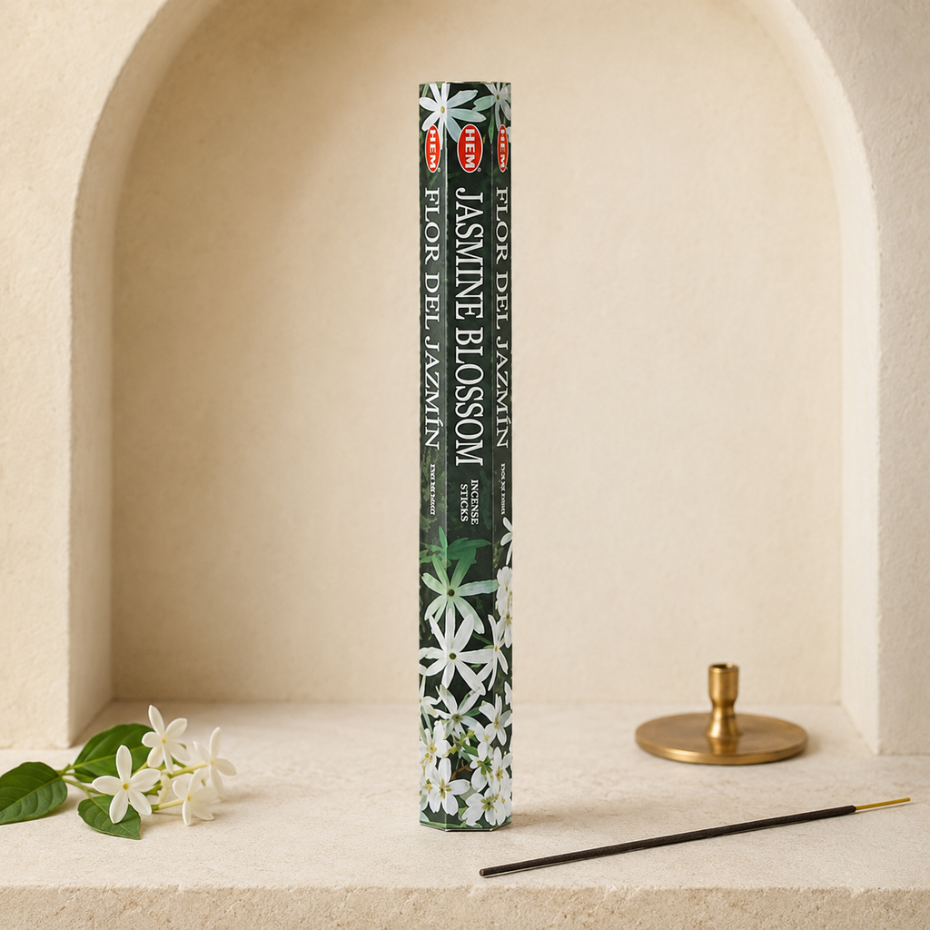 HEM Jasmine Blossom Incense Sticks – 20 Count