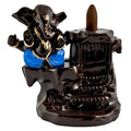 Ganesh in Blue Backflow Incense Burner – 5"H – Sold Individually