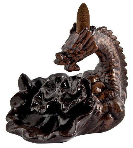 Dragon Backflow Incense Burner – 5"x5" – Sold Individually