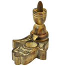 Hamsa Hand Wooden Backflow Cone Burner – 5"H, 3"W – Sold Individually