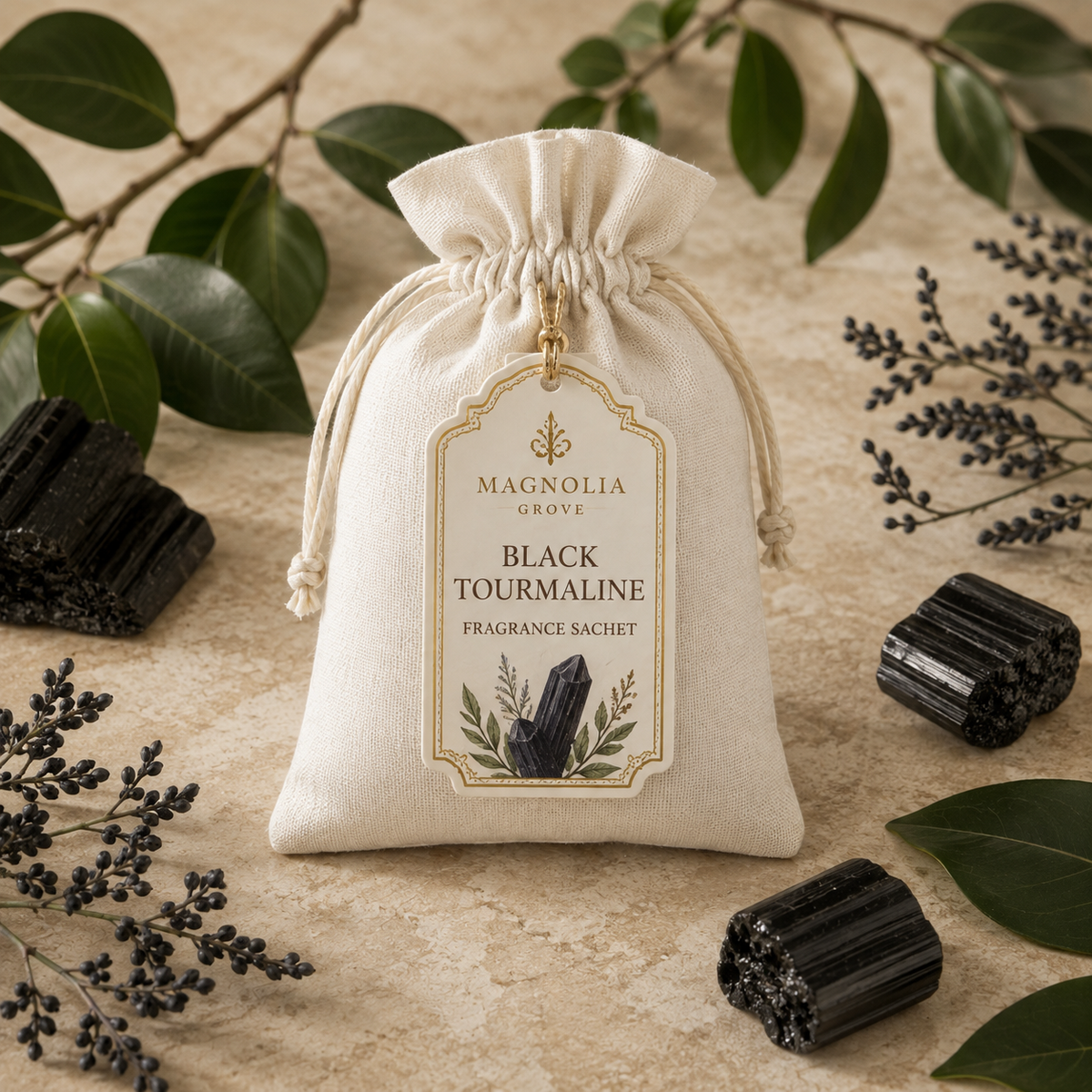 Black Tourmaline Fragrance Sachet