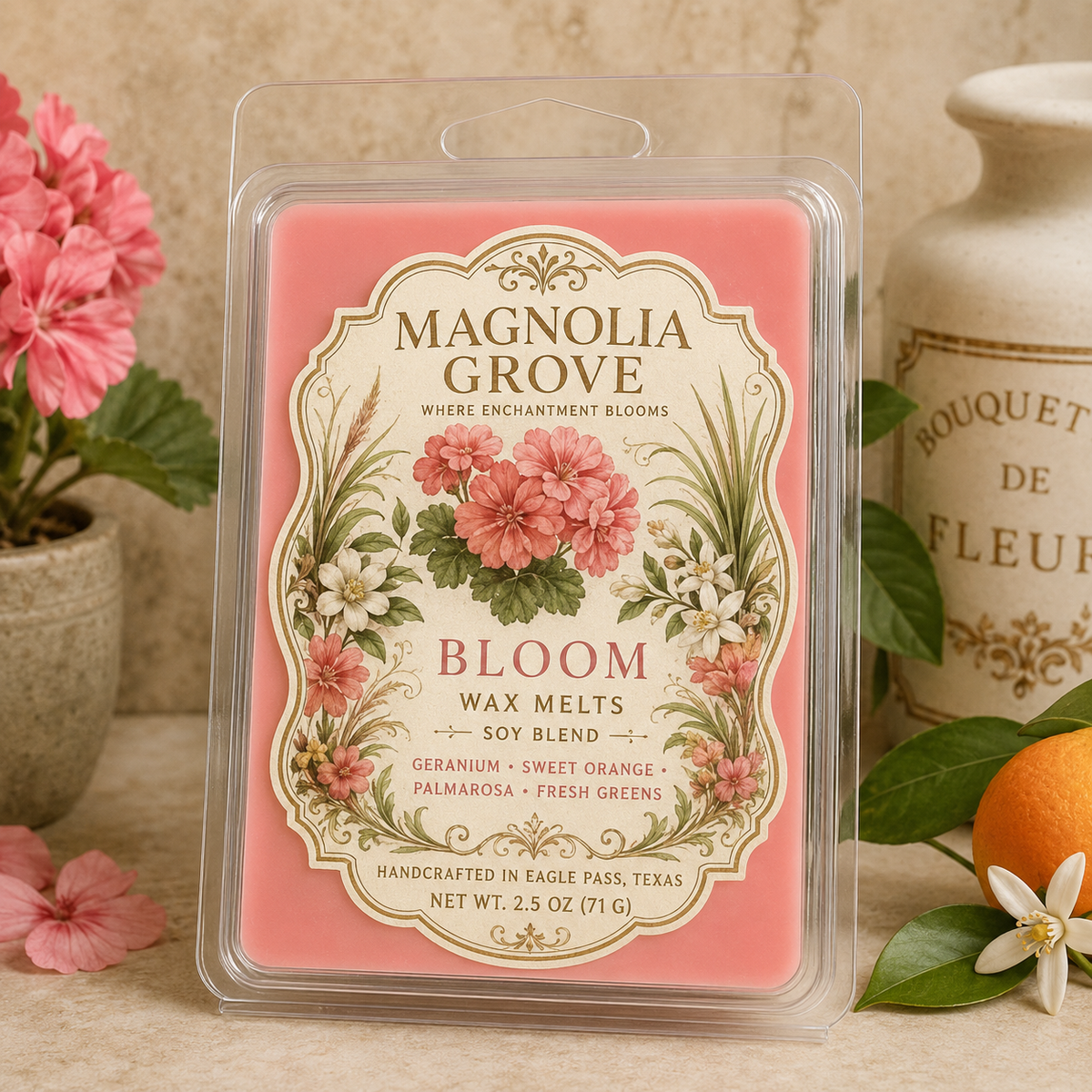 Magnolia Grove Bloom Wax Melt