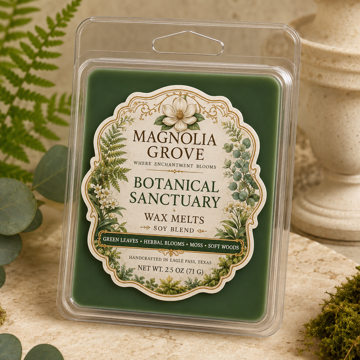 Magnolia Grove Botanical Sanctuary Wax Melt