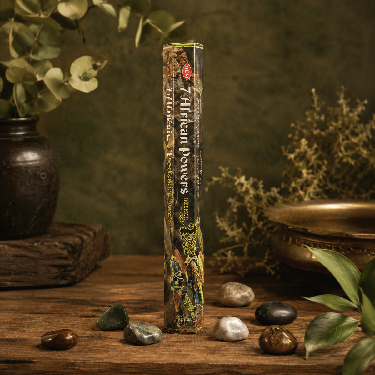 HEM 7 African Powers Incense Sticks – 20 Count