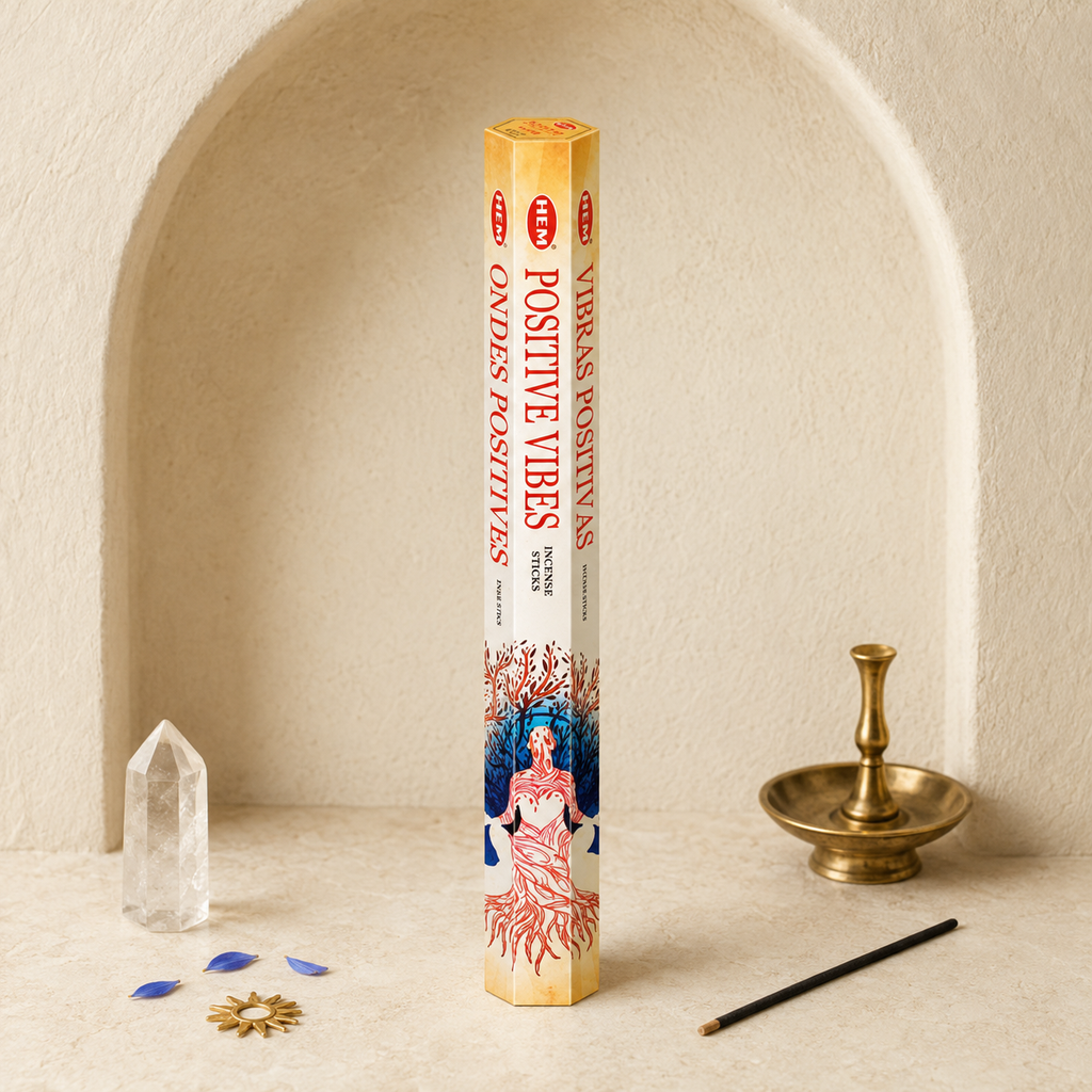 HEM Positive Vibes Incense Sticks – 20 Count