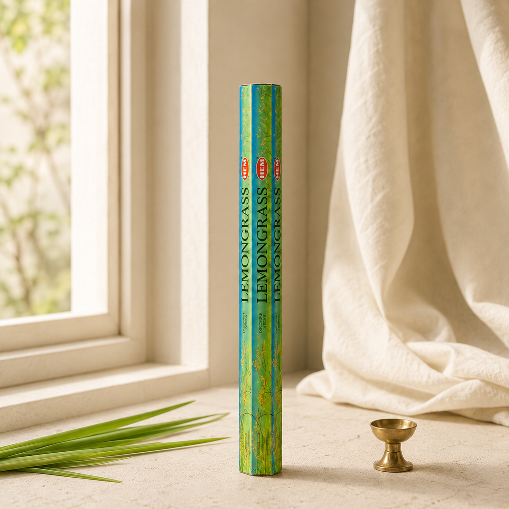 HEM Lemongrass Incense Sticks – 20 Count