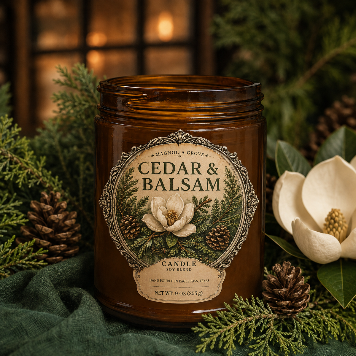 Cedar & Balsam Candle
