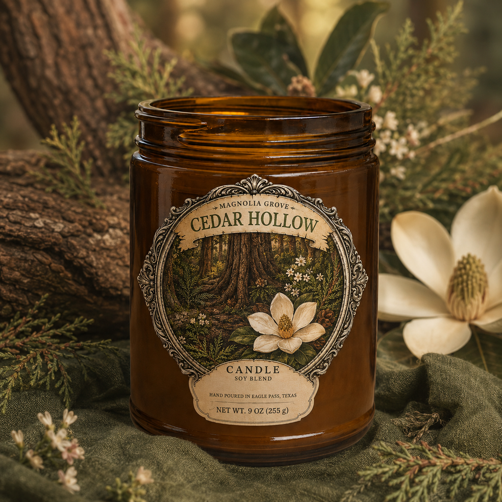 Cedar Cottage Gift Pack — included candle: Cedar Hollow