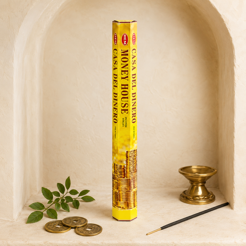 HEM Money House Incense Sticks – 20 Count