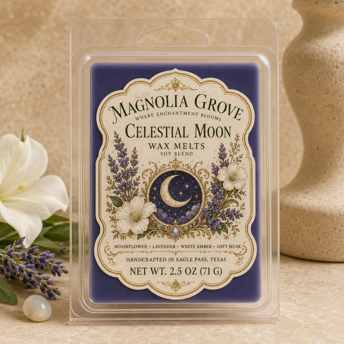 Magnolia Grove Celestial Moon Wax Melts