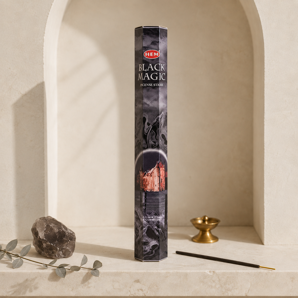 HEM Black Magic Incense Sticks – 20 Count
