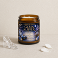 Glass Slipper 9 oz storybook candle from Magnolia Grove Gifts