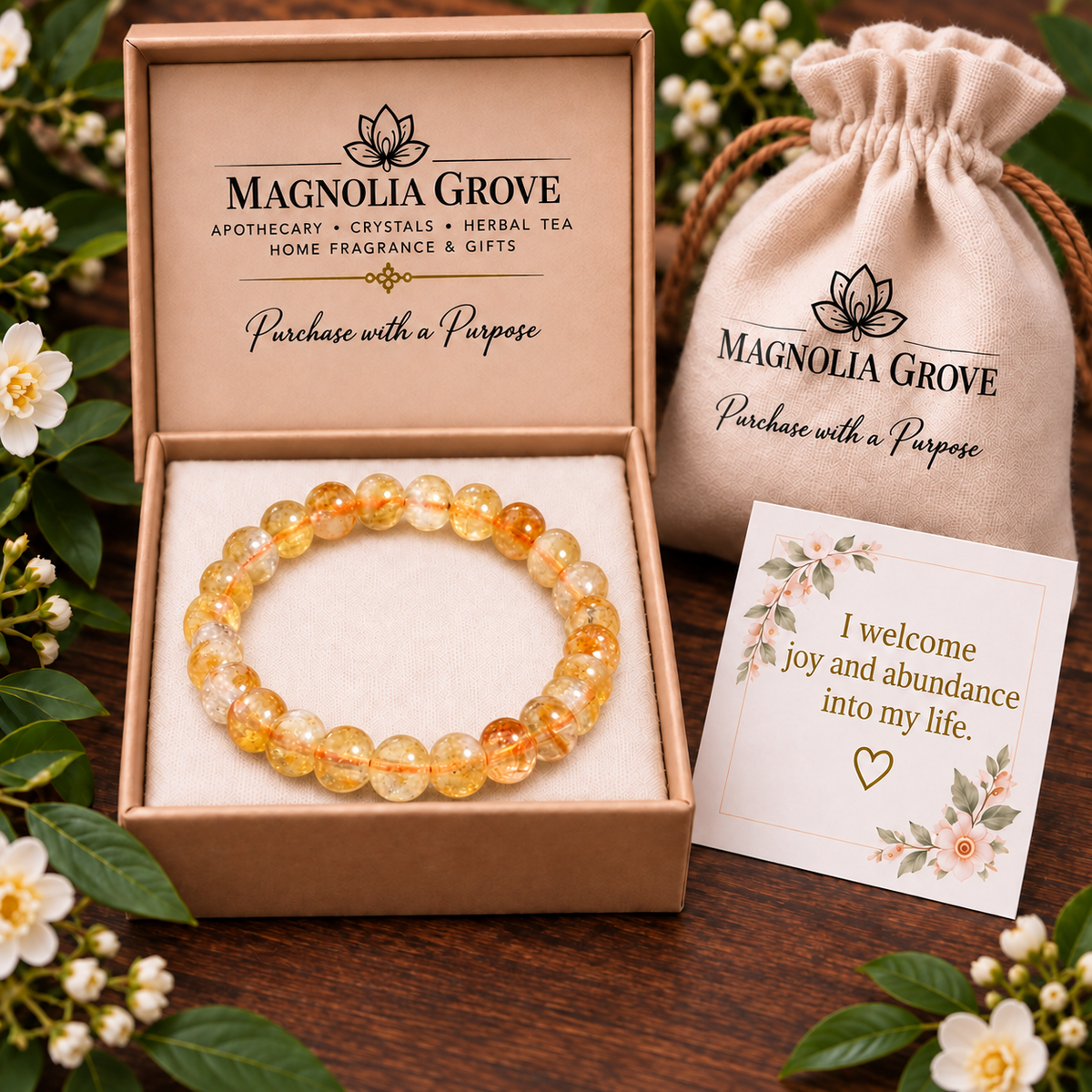 Citrine bracelet — gift image