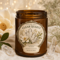 Clear Quartz Candle